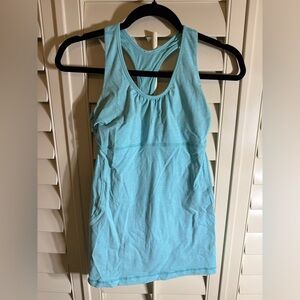 lululemon athletica Light Blue Tank Top size 6